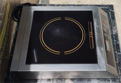 Επαγωγική Εστία Επιτραπέζια Φ21Cm 36x42x10Cm Μεταχειρισμένη